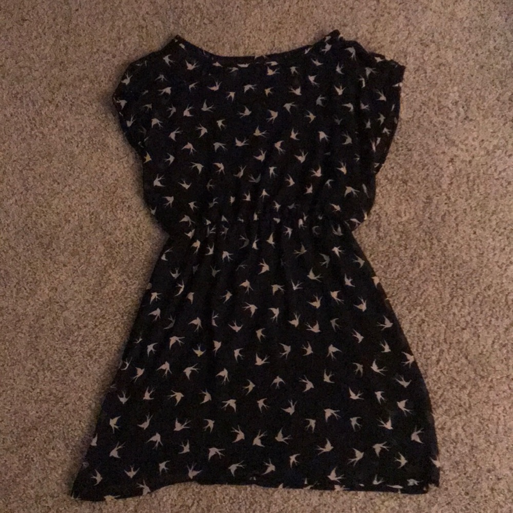Navy Dove Dress